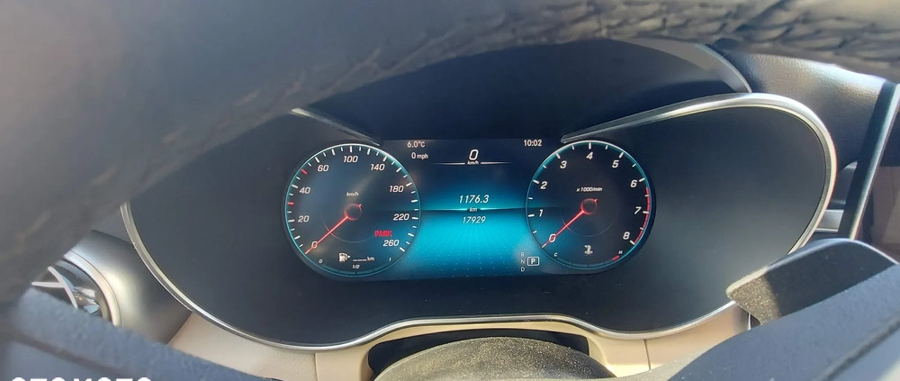 Mercedes-Benz GLC cena 175000 przebieg: 18000, rok produkcji 2020 z Siedlce małe 277